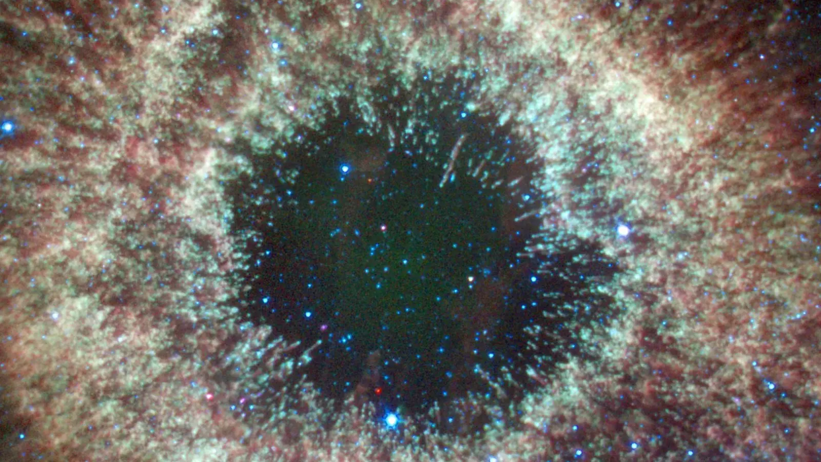 Nébuleuse de l'Hélice (Spitzer)
